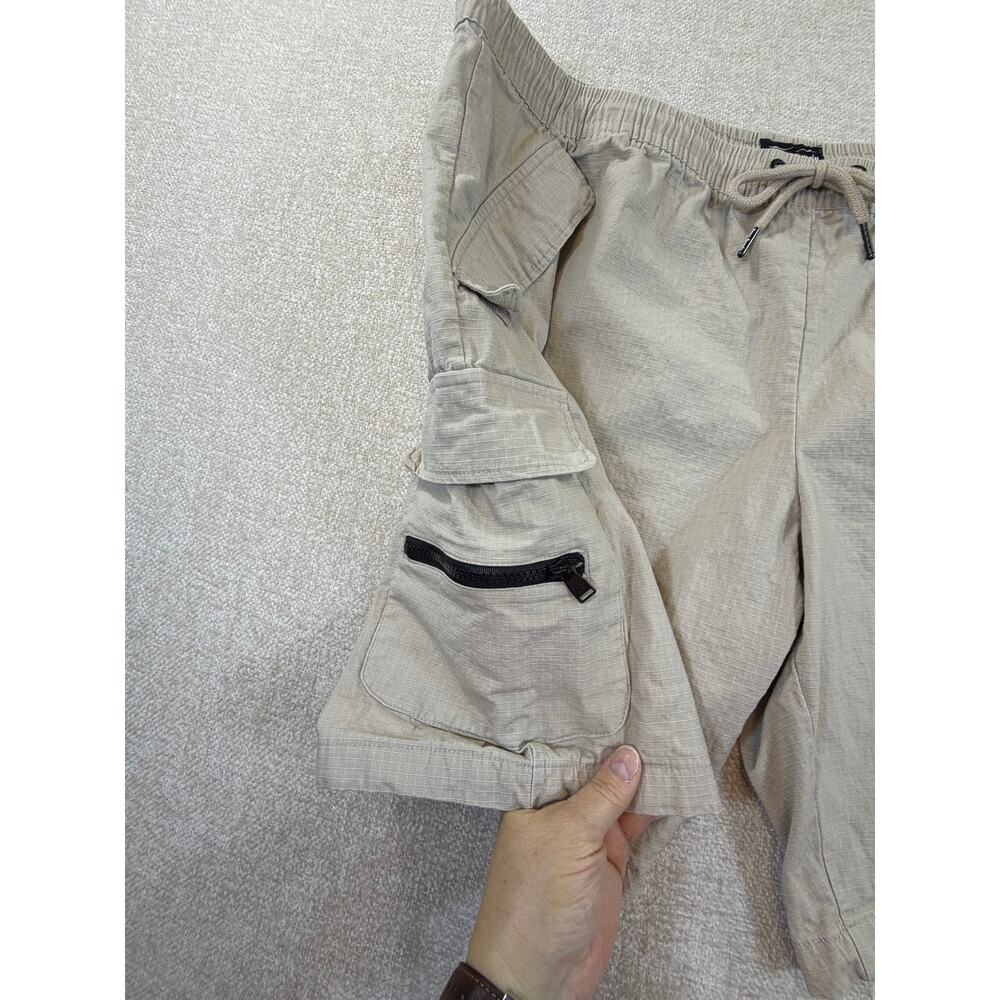 Dogg Supply Men's 3XL Tan Ripstop Cargo Shorts Utility Streetwear Casual Pants - Picture 8 of 8